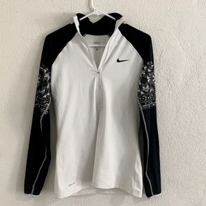 Nike Pro / Nike Dri Fit half zip athletic top